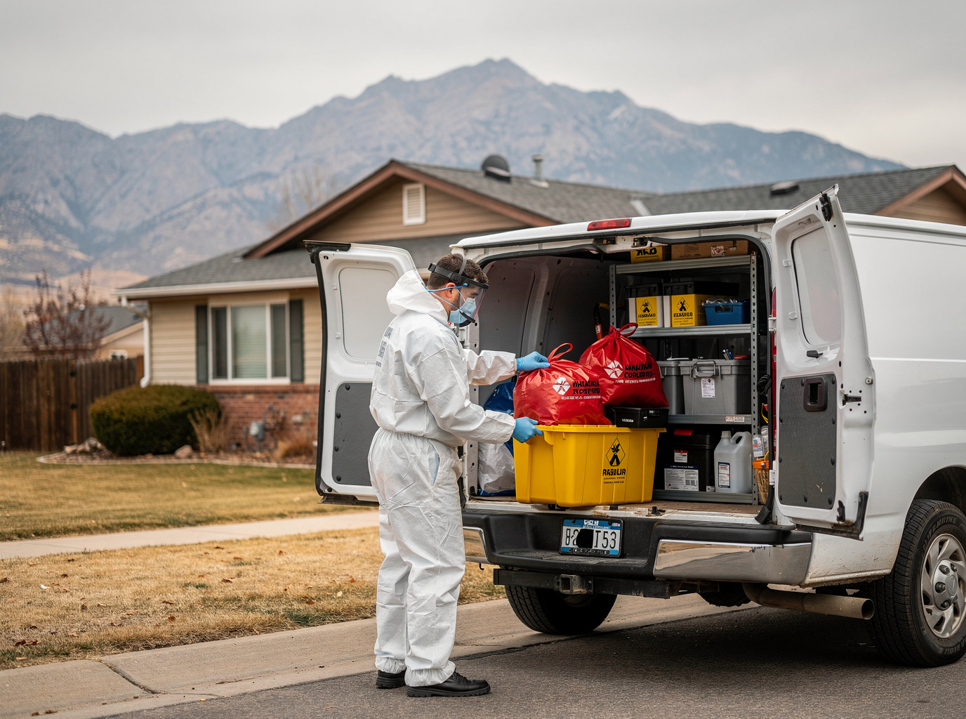 Colorado Rules on Disposing of Biohazard Materials From Littleton Homes