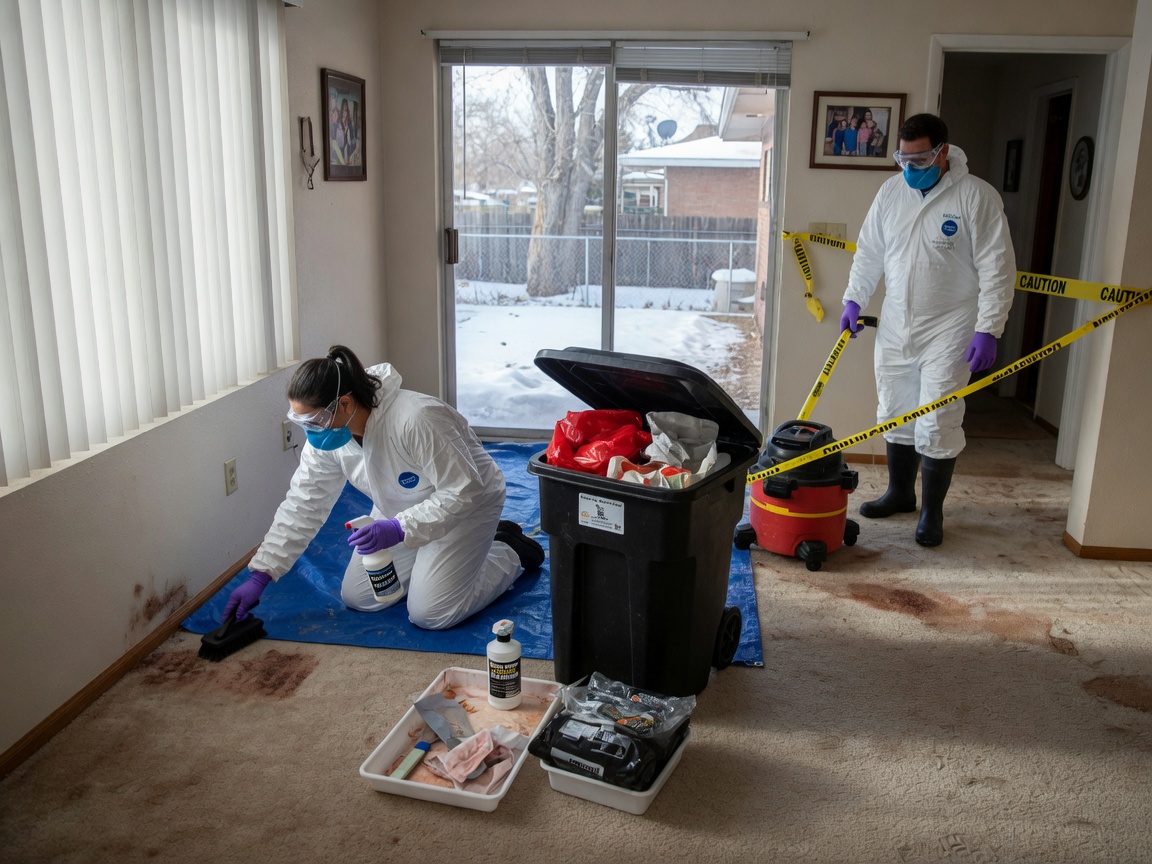 Crime Scene CleanUp work by Littleton Crimescene Cleanup in Littleton, Colorado